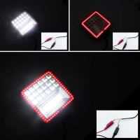 OFF ROAD ÇALISMA LAMBA KARE 42 LED KIRMIZI-BEYAZ 12-30 VOLT 2